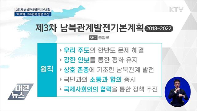 2022년까지 "비핵화·남북 교류협력 병행 추진"