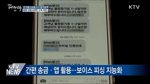 지능화된 보이스피싱···정부, 종합대책 마련