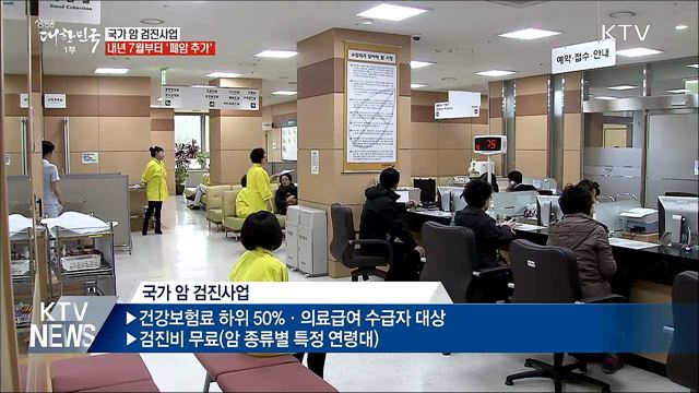 내년 7월부터 국가 암 검진에 &#39;폐암 추가&#39;