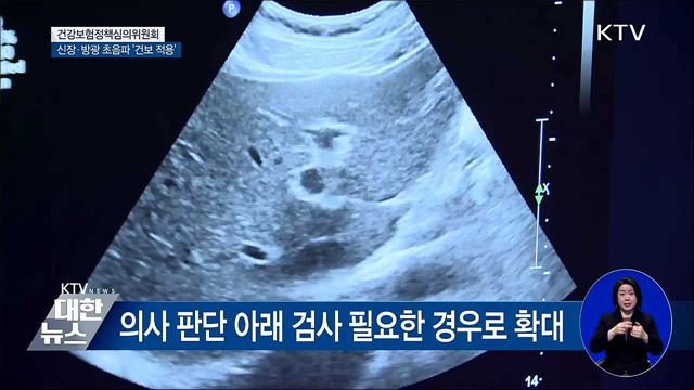 내년 신장·방광 초음파 검사에 &#39;건보 적용&#39;