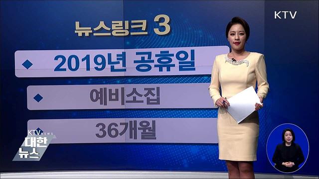 2019년 공휴일 [뉴스링크]