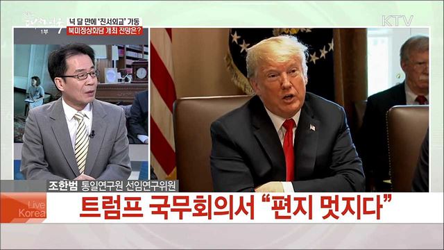 넉 달 만에 &#39;친서외교&#39;가동···북미 정상회담 개최 전망은?