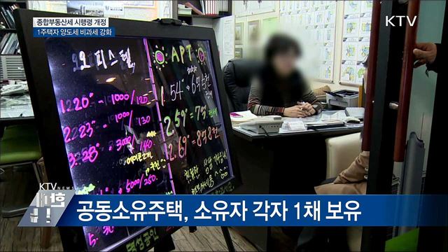 1주택자 된 후 2년 지나야 양도세 면제