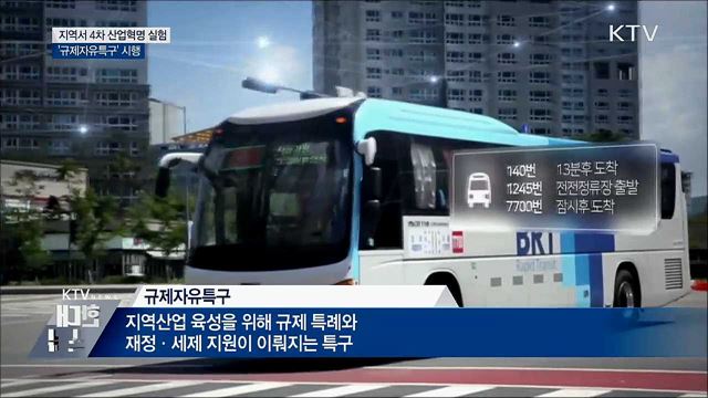지역서 4차 산업혁명 실험···&#39;규제자유특구&#39; 시행