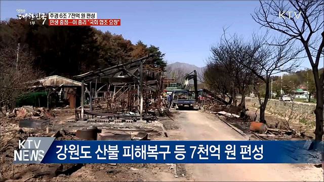 &#39;미세먼지·민생&#39; 추경 6조 7천억 편성
