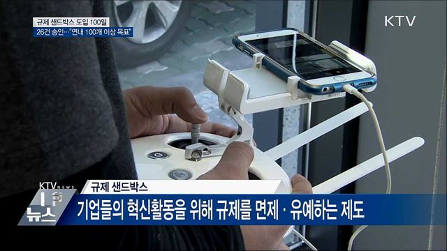 규제 샌드박스 도입 100일···&#34;연내 100개 승인 목표&#34;