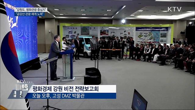 "강원도 평화경제의 핵심축은 평화관광"