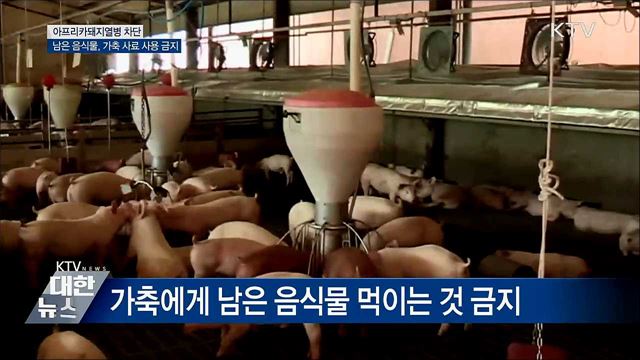 &#34;남은 음식물, 가축에게 먹이는 것 금지&#34;