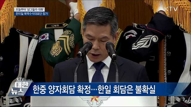 오늘부터 &#39;샹그릴라 대화&#39;···북핵 수석대표단 참가
