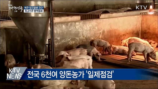 &#34;북한 돼지열병 빠르게 남하할 듯···최고수준 방역태세&#34;