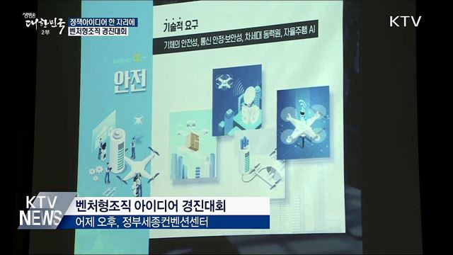 정책아이디어 한자리에···&#39;벤처형조직 경진대회&#39;