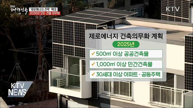 내년부터 &#39;제로에너지 건축&#39; 단계적 의무화 추진