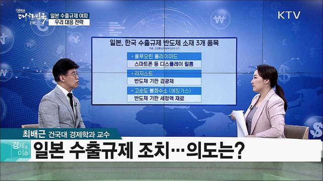 일본 수출규제 여파 우리 대응 전략 [경제&#38;이슈]