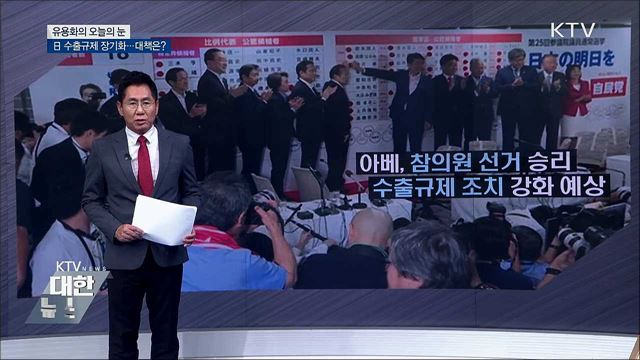 日 수출규제 장기화···대책은? [유용화의 오늘의 눈]