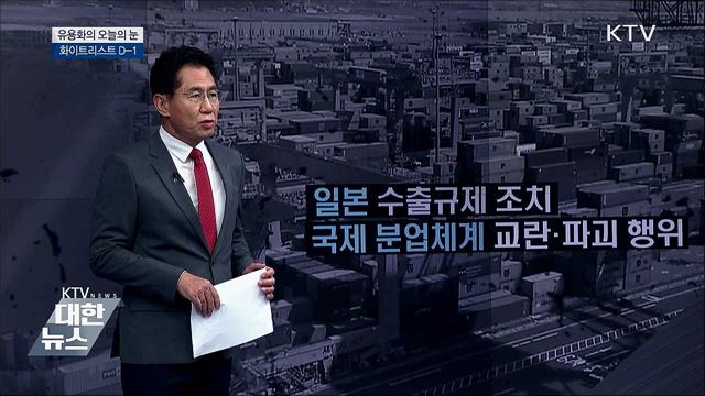 화이트리스트 D-1 [유용화의 오늘의 눈]