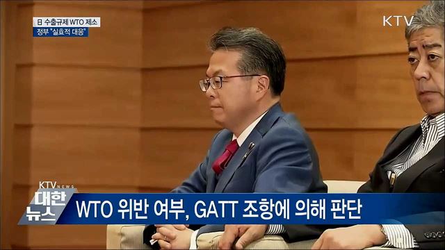 日 수출규제 WTO 제소···&#34;실효적 대응&#34;