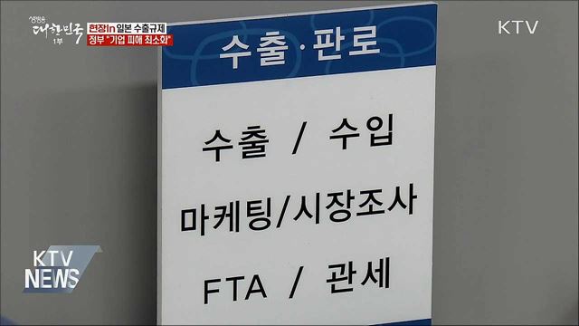 일본 수출규제···정부 &#34;기업 피해 최소화&#34; [현장in]