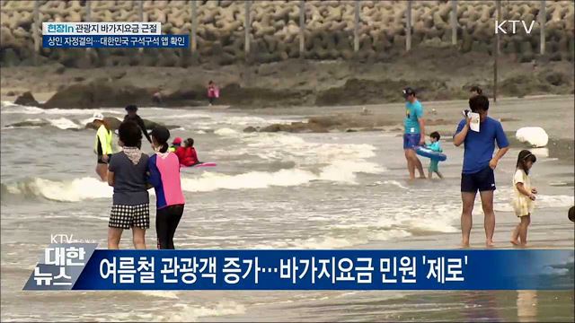 꼼꼼한 점검···휴가철 바가지요금 해결 [현장in]
