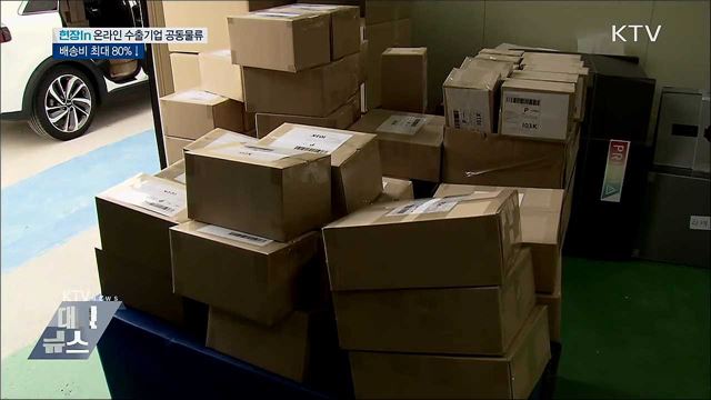 온라인 수출기업 공동물류···배송비 최대 80%↓ [현장in]