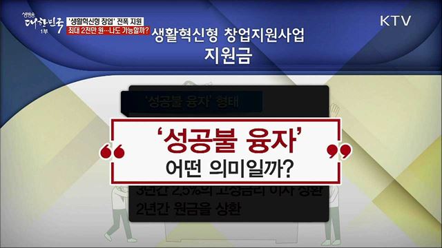 &#39;생활혁신형 창업&#39; 전폭 지원 최대 2천만 원···나도 가능할까? [정책톡! 돈이툭!]