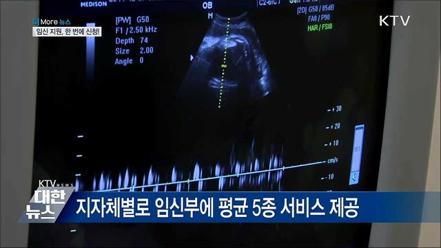 임신부터 출산까지···지원서비스 한 번에 신청
