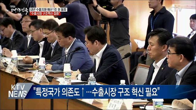 내년 수출지원 예산 1조 원 돌파···&#34;구조 혁신&#34;
