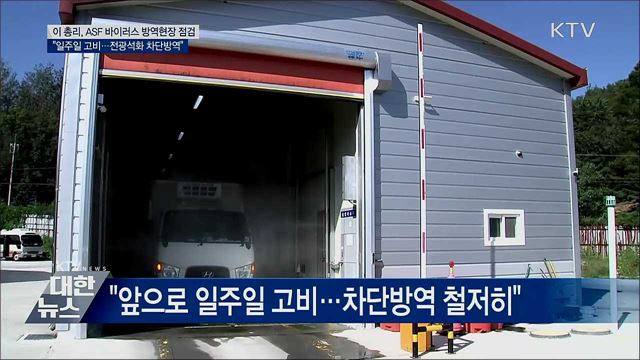 "일주일 고비···'전광석화'로 차단 방역 총력"