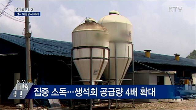 추가 발생 없어···전국 이동중지 해제