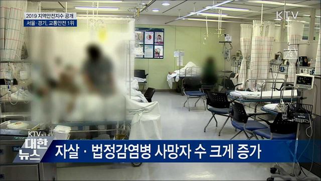 서울·경기, 교통안전 1위···범죄안전은 세종·경북