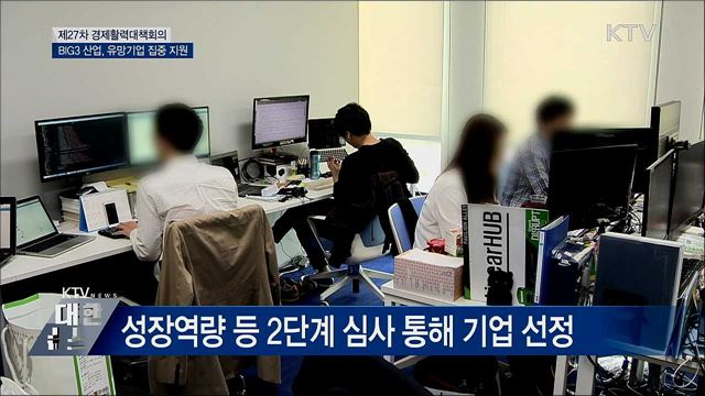 홍 부총리 &#34;BIG3 지원체계 개편, 집중 지원&#34;
