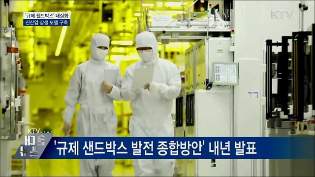 &#39;규제 샌드박스&#39; 내실화···신산업 상생 모델 구축