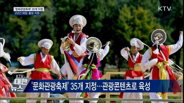 &#39;문화관광축제&#39; 35개 지정···재정·홍보 지원