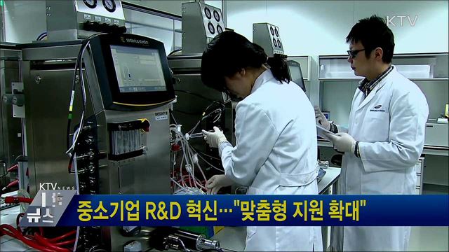 중소기업 R&#38;D 혁신···&#34;맞춤형 지원 확대&#34;