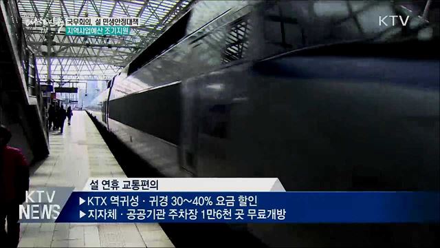 지역사업예산 50&#37; 1분기 조기 지원