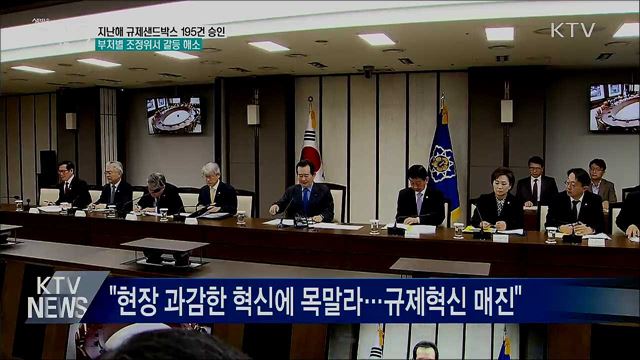 &#39;규제 샌드박스&#39;195건···부처별 조정위서 갈등 해소