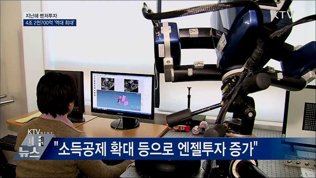 지난해 벤처투자 4조 2천700억 &#39;역대 최대&#39;