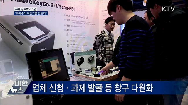 규제 샌드박스 1년···&#34;규제수리 워킹그룹 만든다&#34;