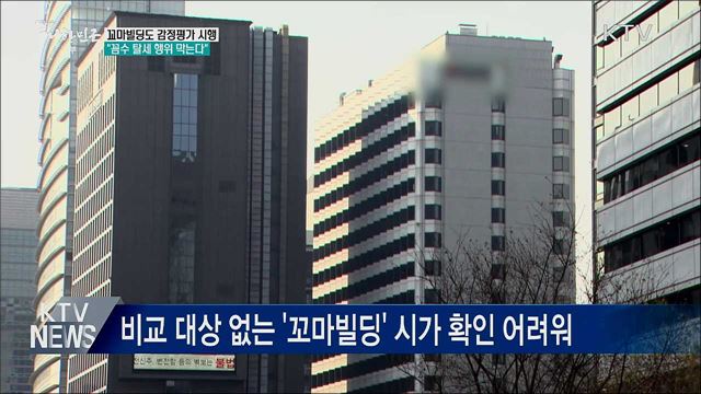 &#39;꼬마빌딩&#39; 꼼수 탈세 막는다···감정평가 시행