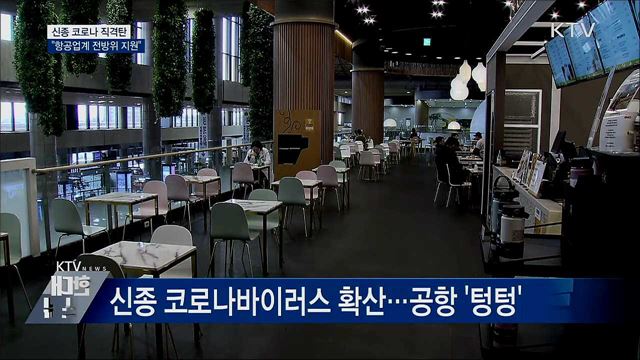 신종 코로나 직격탄···&#34;항공업계 전방위 지원&#34;