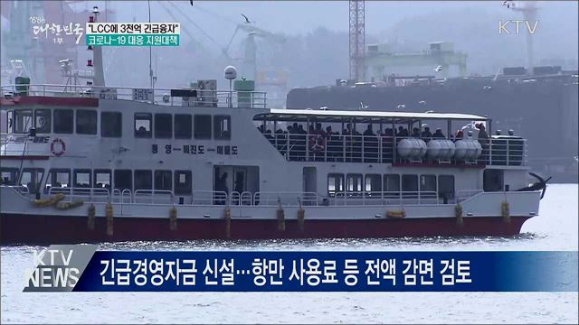 &#34;LCC에 3천억 긴급융자···해운 긴급경영자금 신설&#34;