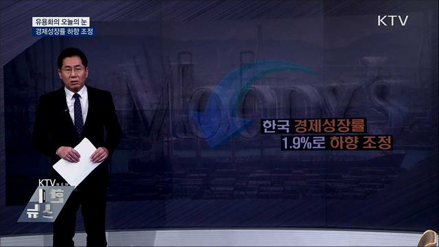 경제성장률 하향 조정 [유용화의 오늘의 눈]