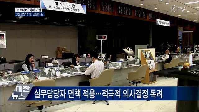 &#39;코로나19&#39; 피해업체에 3천228억 원 금융지원