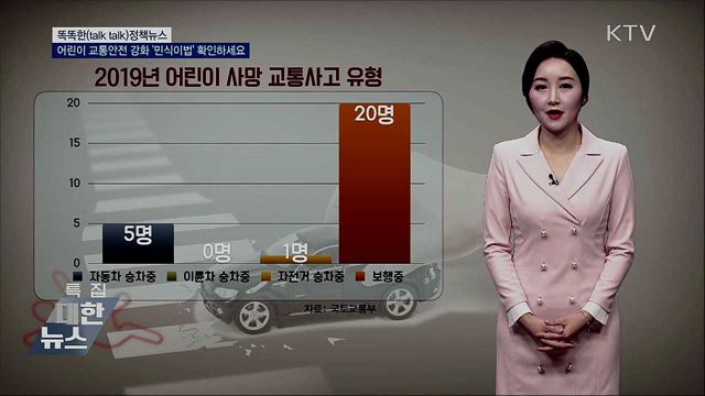 어린이 교통안전 강화 &#39;민식이법&#39; 확인하세요 [똑똑한 정책뉴스]