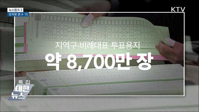 숫자로 본 4·15 [뉴스링크]