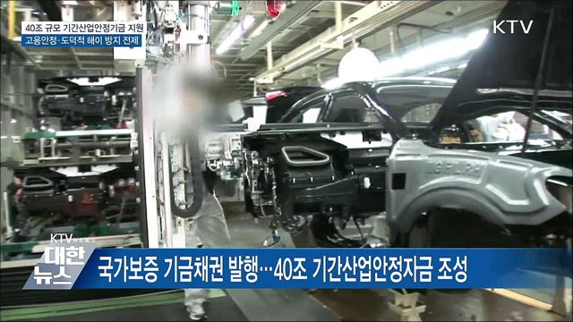 기간산업안정기금 조성···조건은 &#39;고용&#39;