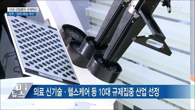 경제 체질 개선···원격진료 등 비대면 산업 규제혁파