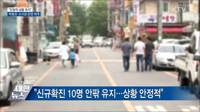&#34;안정적 상황 유지&#34;···박물관·도서관 등 운영 재개