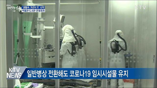 &#39;생활속 거리두기&#39; 시작···박물관·도서관 운영재개
