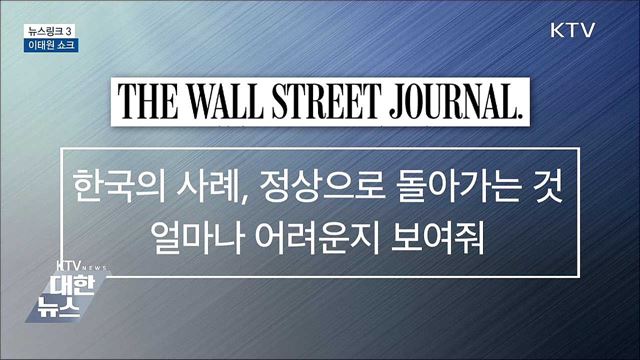 이태원 쇼크 [뉴스링크]