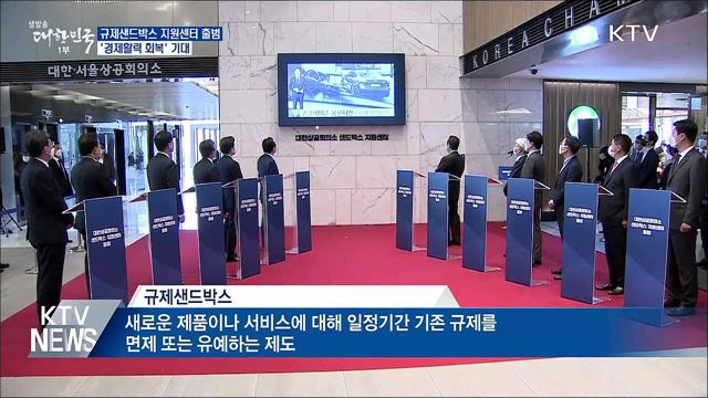 규제샌드박스 지원센터 출범···"경제회복 기대"